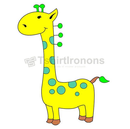 Giraffe T-shirts Iron On Transfers N8104 - Click Image to Close